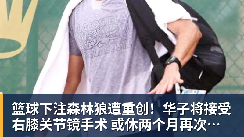 篮球下注森林狼遭重创!华子将接受右膝关节镜手术 或休两个月再次无缘评奖